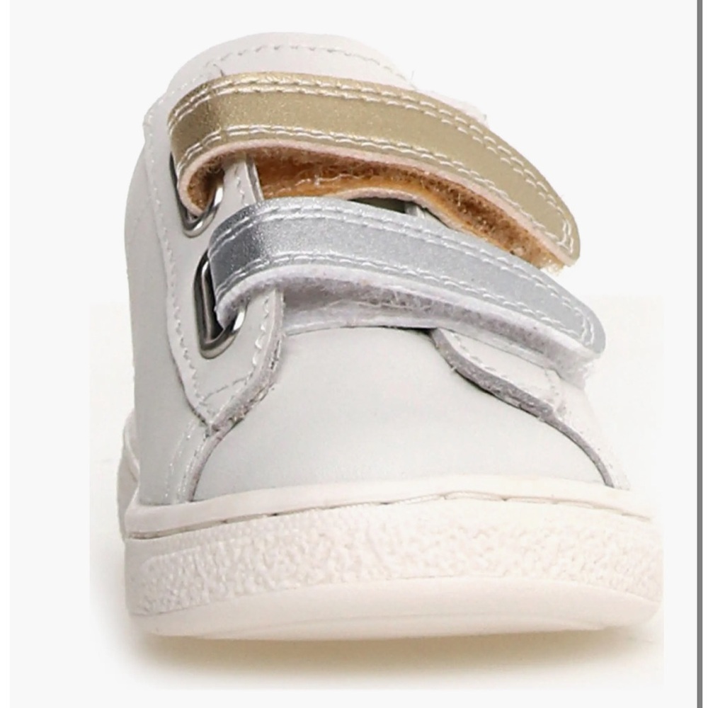 NWT NATURINO HASSELT Sneaker in White-Silver-Platinum - Picture 3 of 15